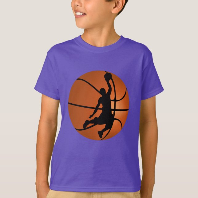 SLAM DUNK! Basketball Player T Shirt (Framsida)