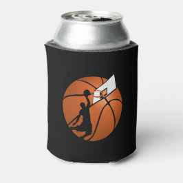 Slam dunk Basketball Player w/Ring på Boll