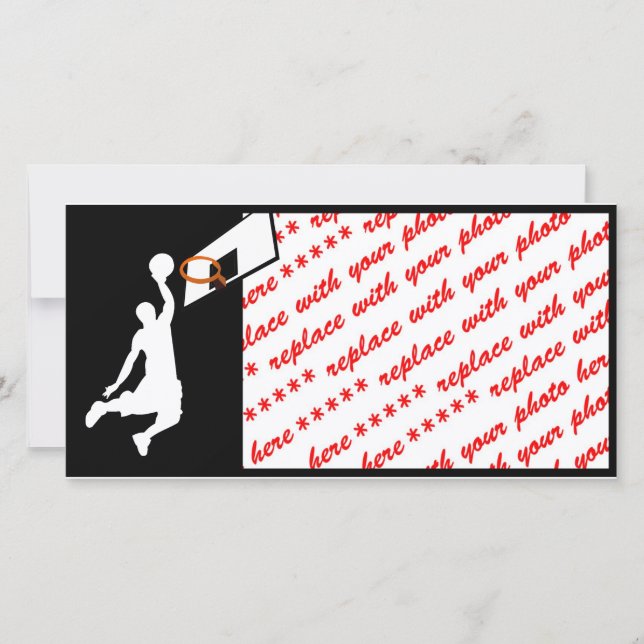 Slam dunk Basketball Player - White Silhouette (Framsida)