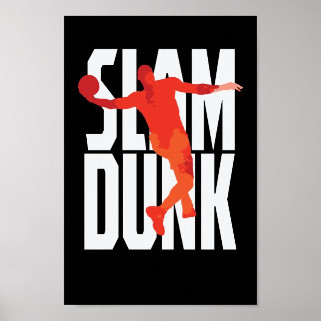 Slam dunk Basketball Poster (Framsidan)