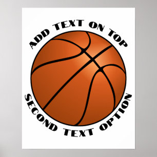 Slam dunk Basketball Sports Poster