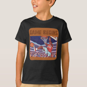 slam dunk basketmatchen börjar T-Shirt