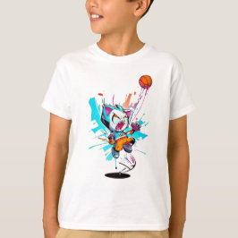 ’Slam dunk Cat’ T Shirt