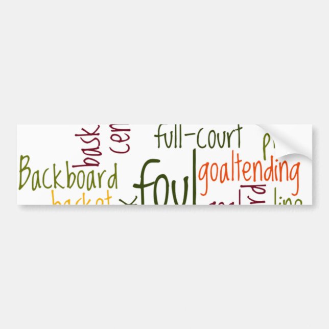 Slam dunk drömmar: Basketboll - Champions spel Bildekal (Framsidan)