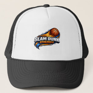Slam Dunk Energy Basketbollmössa Djärvt Orange B Keps