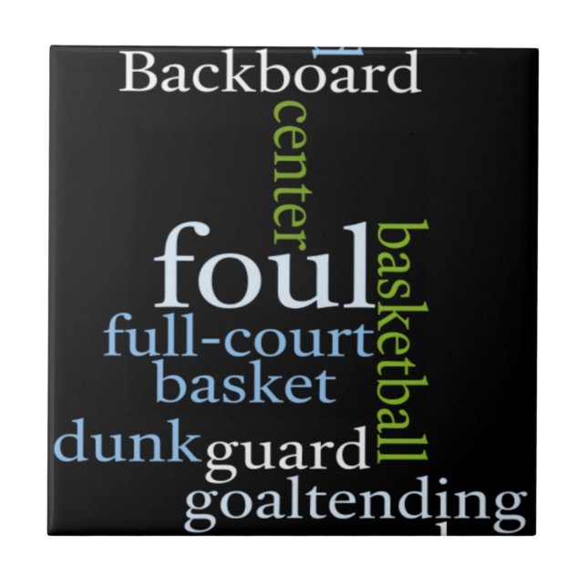 Slam dunk i Ord: Champions match i basketboll Kakelplatta (Framsidan)