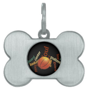 Slam dunk i Vocabulary: Champs-match i basketboll ID-bricka Husdjur