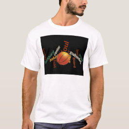 Slam dunk i Vocabulary: Champs-match i basketboll Tröja