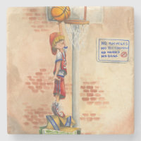 Slam dunk på Basketball Ring av Jay Throckmorton