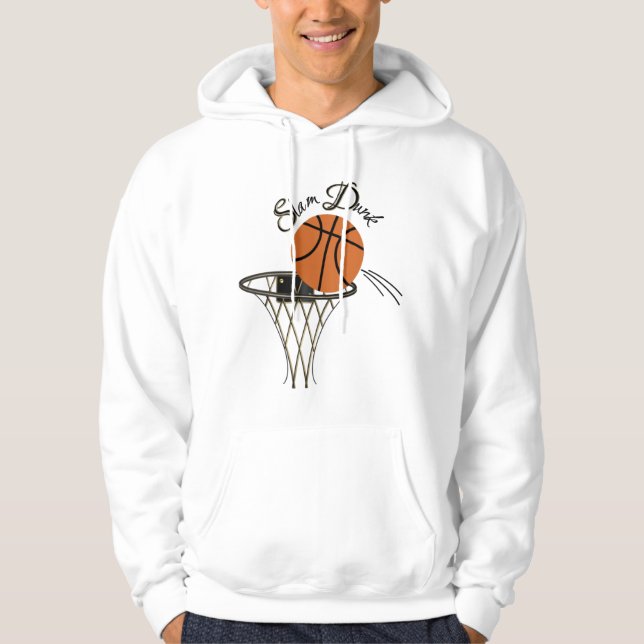 Slam dunk Shirt Sweatshirt Med Luva (Framsida)