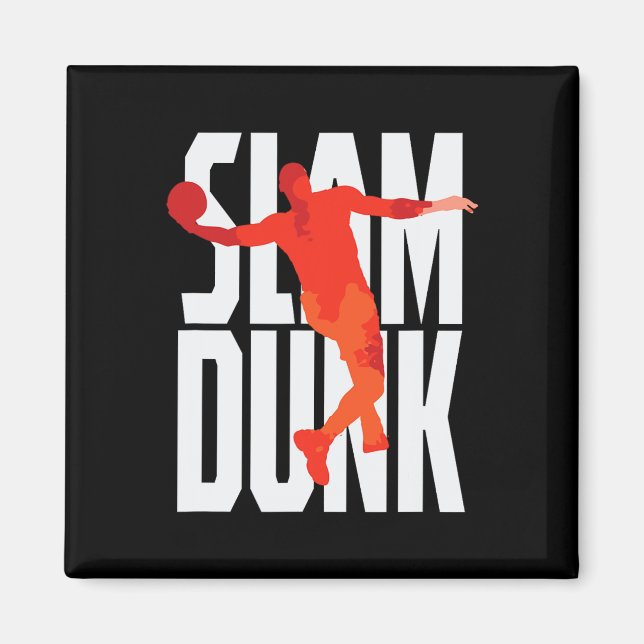 Slam-dunk Sketll  Magnet (Framsidan)