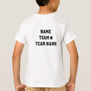 Slam dunk som Basketball Kids Team Namn Tee