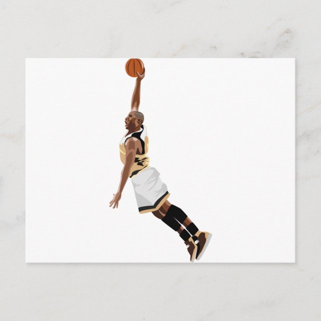 Slam dunk vykort (Framsida)