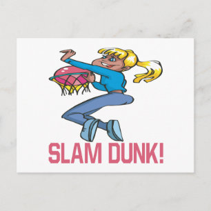 slam dunk vykort
