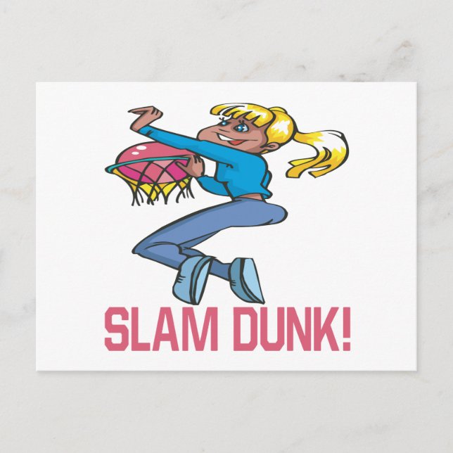 slam dunk vykort (Framsida)