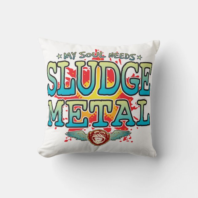 Slam Metall Soul Cushion Kudde (Framsida)