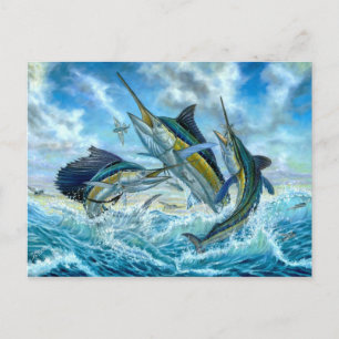 Slam och Flyingfish för banhoppning storslagen Vykort