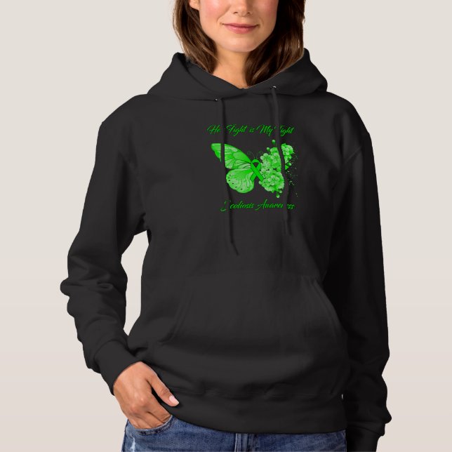 Slamfluga hennes kamp är mina värnpliktiga. t shirt (Framsida)