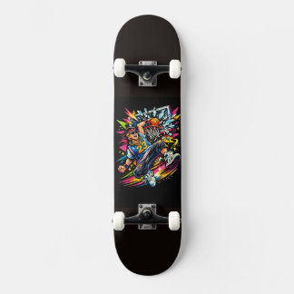 Slamin Mini Skateboard Bräda 18,5 Cm