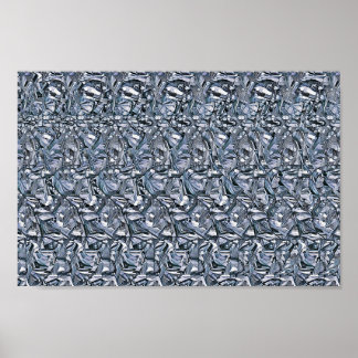 Slamma - Gömt 3D-utskrift Poster