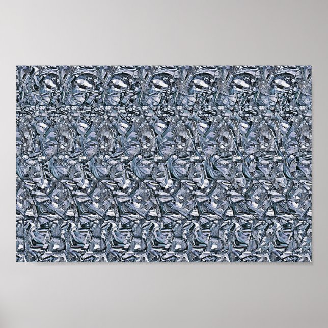 Slamma - Gömt 3D-utskrift Poster (Framsidan)