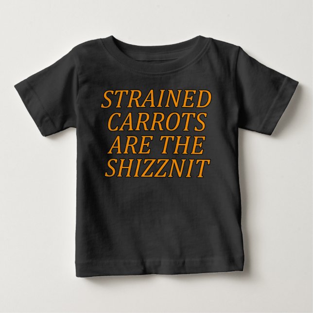 Slammade Morötter Är Det Bästa Tee Shirt (Framsida)