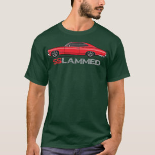 Slammat röd t shirt