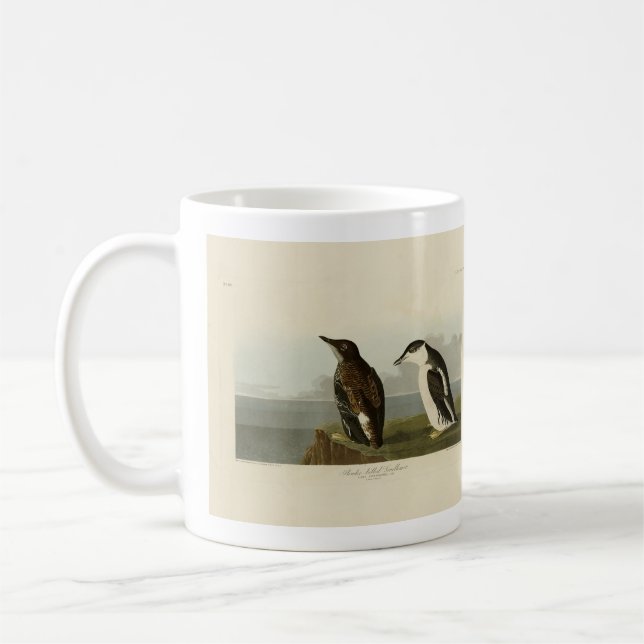 Slamnäbbad viillemot, Audubon Birds of America Kaffemugg (Vänster)