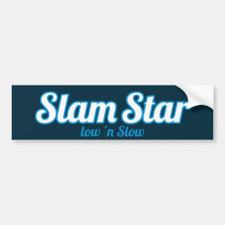 SlamStar logotyp Bildekal