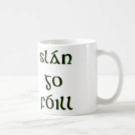 Slán Go Fóill Mug Kaffemugg