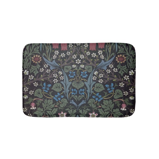 "Slån" tapetdesign, 1892 Badrumsmatta (Framsidan)