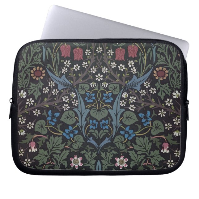 "Slån" tapetdesign, 1892 Laptop Sleeve (Framsidan)