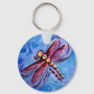 Slända Art~Keychain Nyckelring