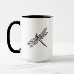 Slända i stil mugg