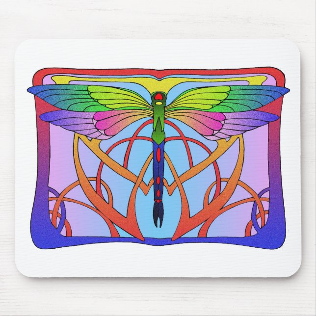 Slända Mousepad Musmatta (Framsidan)