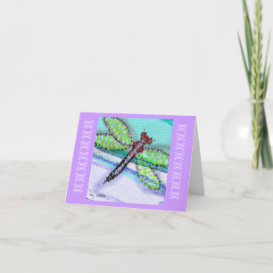Slända Notecard Kort