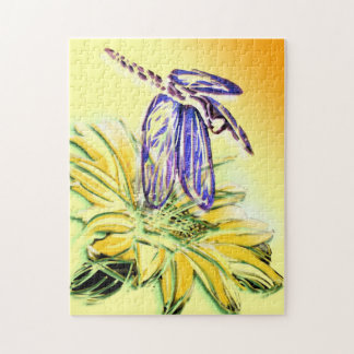 Slända- och daisypussel pussel