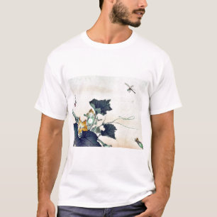 Slända och pumpa vid Ogata, Gekko Ukiyoe Tee
