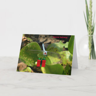 Slända Santa Helgkort