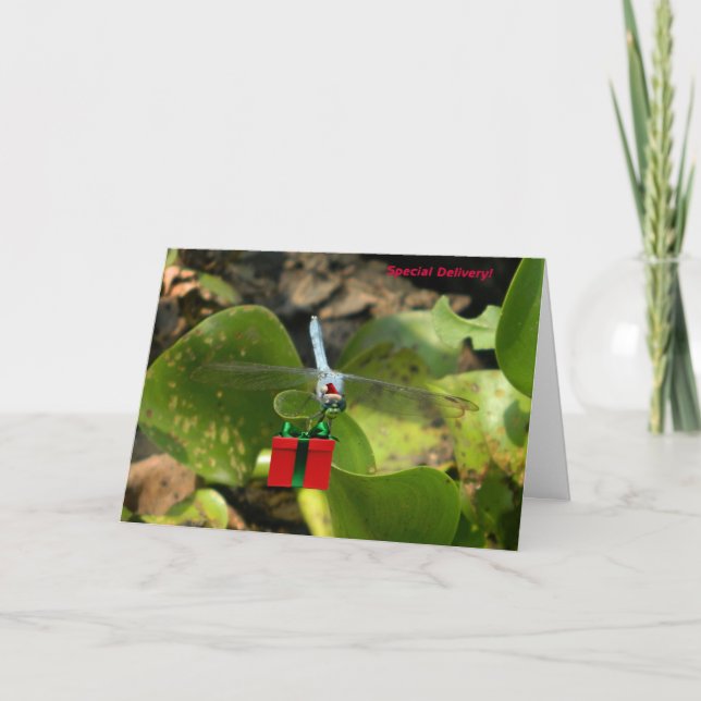 Slända Santa Helgkort (Framsida)