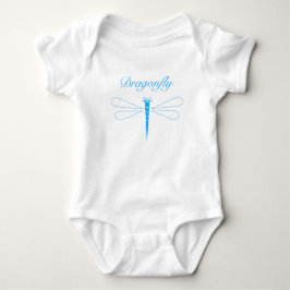 Slända - vitbabyJersey Bodysuit Tee Shirt