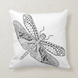 Slända Zendoodle Kudde