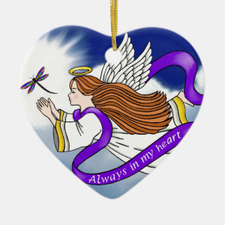 Sländaängel Julgransprydnad Keramik