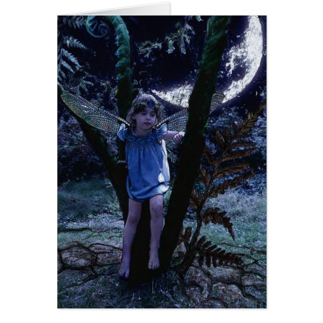 Sländafe i månskenkort OBS kort (Framsidan)