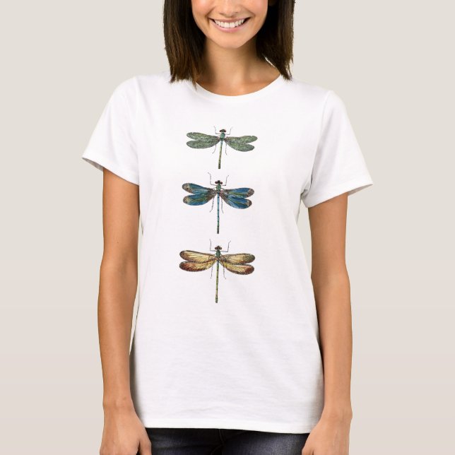 Sländaillustrationer T-shirt (Framsida)