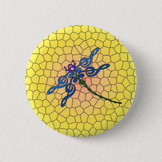 Sländan i färgrik Treble klämmer fast Knapp