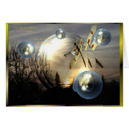 Sländasolnedgång Hälsningskort