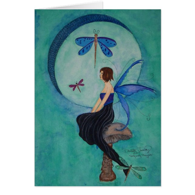 Sländatankekort Hälsningskort (Framsidan)