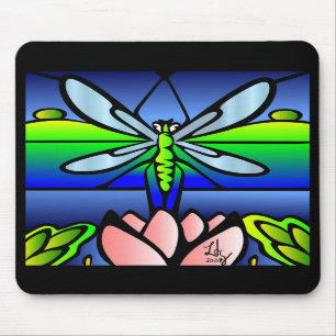 SländaTiffany stil Mousepad Musmatta