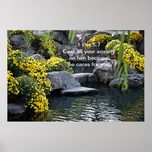 Släng all din oro för honom poster